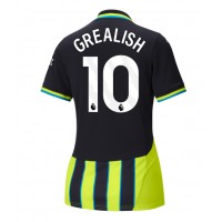 Maglie da calcio Manchester City Jack Grealish #10 Seconda Maglia Femminile 2024-25 Manica Corta